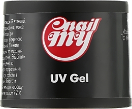 Fragrances, Perfumes, Cosmetics White Nail Gel, medium #57 - My Nail UV Gel