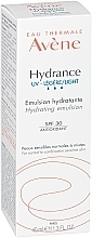 Moisturizing Face Emulsion - Avene Eau Thermale Hydrance Light Hydrating Emulsion SPF 30 — photo N3