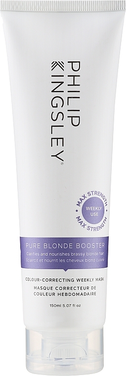 Correcting Mask for Blonde Hair - Philip Kingsley Pure Blonde Booster — photo N1