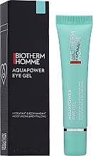 Refreshing Eye Gel - Biotherm Homme Aquapower Eye Gel — photo N2
