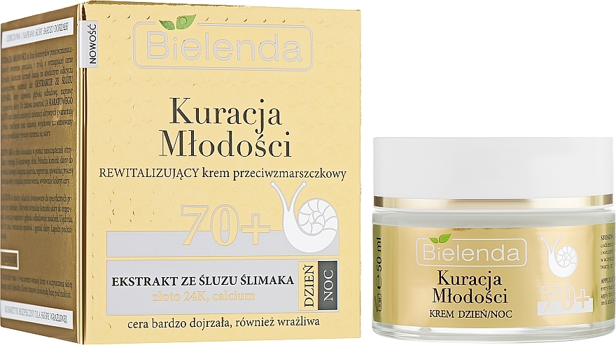 Face Cream - Bielenda Kuracja Mlodosci Cream 70+ — photo N2