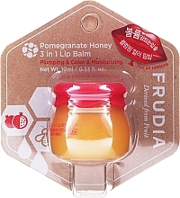 Lip Balm - Frudia Pomegranate Honey 3 in 1 Lip Balm — photo N1
