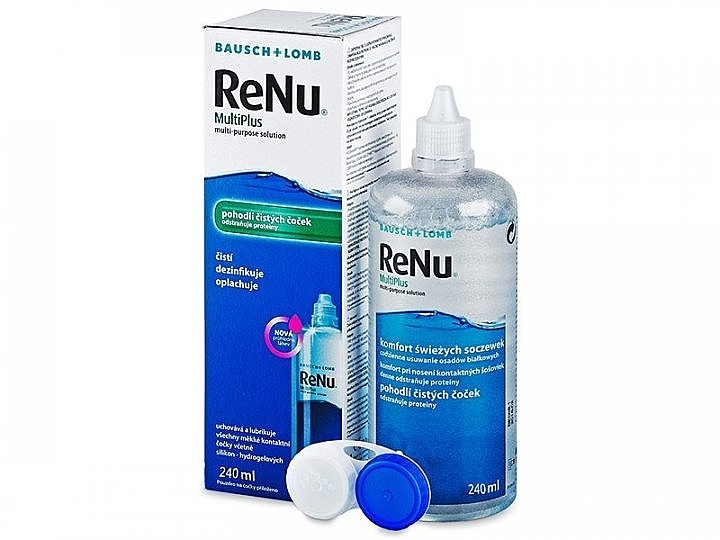 Contact Lens Solution - Bausch & Lomb ReNu MultiPlus — photo N5