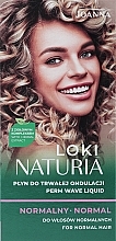 Permanent Hair Curling Liquid - Joanna Naturia Loki Normalny — photo N2