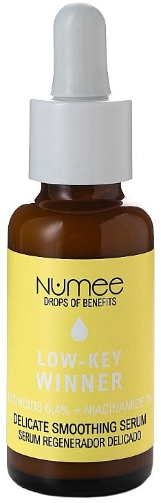 Gentle Smoothing Face Serum - Numee Game Drops of Benefits Low-Key Winner Delicate Smoothing Serum — photo N1