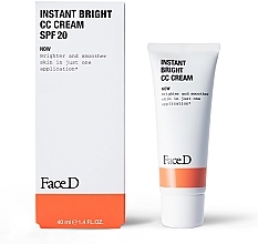 CC Cream - FaceD Instant Bright CC Cream SPF 20 — photo N1