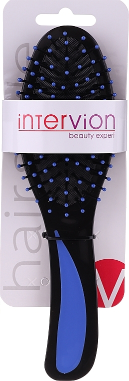 Hair Brush, 499725, dark blue - Inter-Vion — photo N3