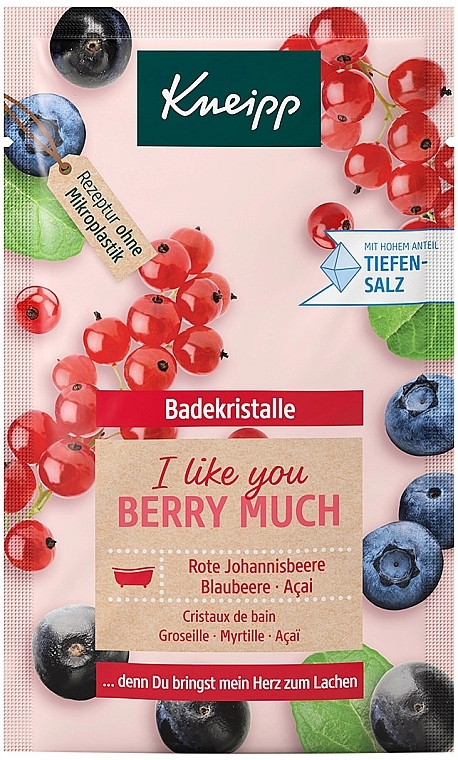 I Like You Berry Much Bath Crystals - Kneipp I Like You Berry Much Bath Crystals — photo N10