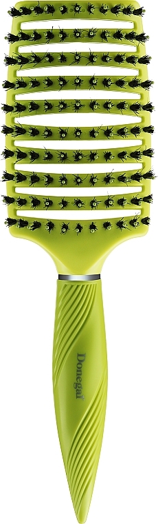 Hair Brush, green - Donegal Miscella Brush — photo N1