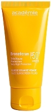 日焼け止めフェイスフルイド - Academie Bronzecran Face Sunscreen Fluid SPF 50+ — photo N1