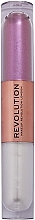 Liquid Eyeshadow - Makeup Revolution Double Up Liquid Shadows — photo N3