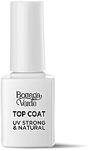 Top Coat - Bottega Verde Top Coat UV Strong & Natural — photo N1