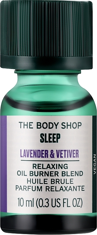 Lavender & Vetiver Aromatic Oil 'Restful Sleep' - The Body Shop Sleep Lavender Vetiver Relaxing Oil — photo N2