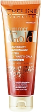 Face & Body Self-Tanning Gel 3in1, light - Eveline Cosmetics Summer Gold Gel — photo N9