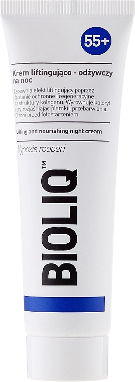 Nourishing Lifting Night Cream - Bioliq 55+ Lifting And Nourishing Night Cream — photo N2