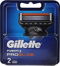 Fragrances, Perfumes, Cosmetics Shaving Razor Refills, 2 pcs. - Gillette Fusion ProGlide