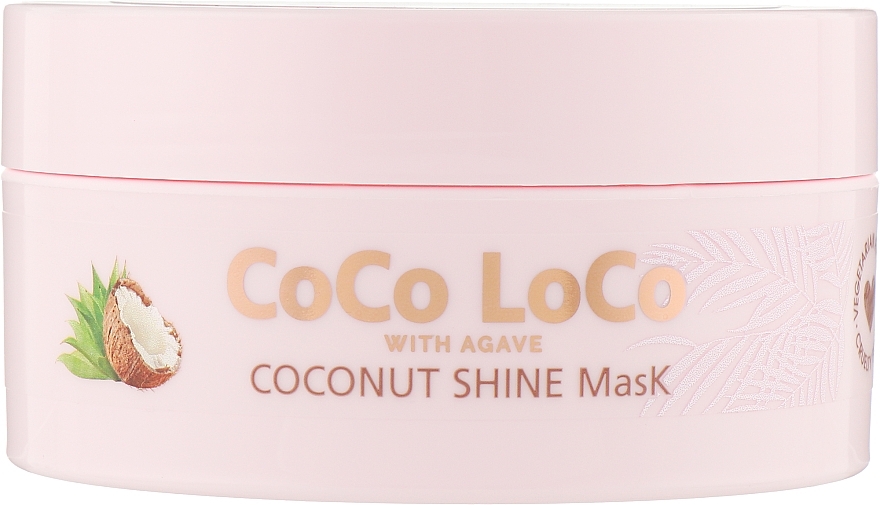 Moisturizing Hair Mask - Lee Stafford Coco Loco With Agave Coconut Shine Mask — photo N22