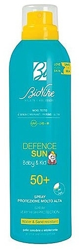 Baby Tanning Spray SPF50+ - BioNike Defence Sun Baby & Kid Spray SPF50+ — photo N4