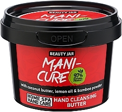 Cleansing Hand Oil - Beauty Jar Mani-Cure Hand Cleansing Butter — photo N1