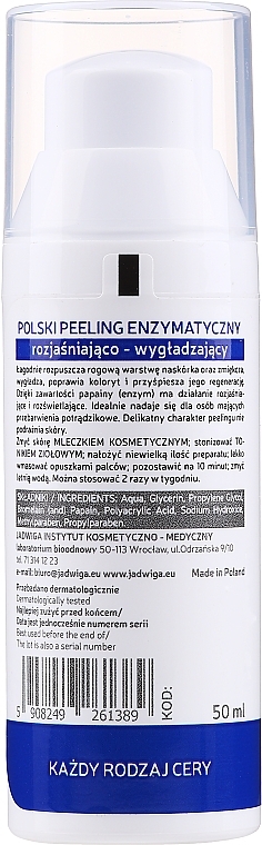 Enzyme Peeling, with dispenser - Jadwiga Peeling — photo N23