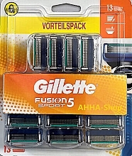 Razor Refill, 13 pcs. - Gillette Fusion 5 Sport — photo N1