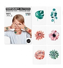 Temporary Tattoos - TATTon.me Flower Set — photo N1