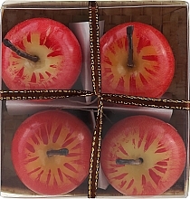 Fragrances, Perfumes, Cosmetics Candle Set, red apples - AD