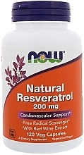 Resveratrol 200 mg - Now Foods Natural Resveratrol — photo N2