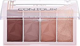 Fragrances, Perfumes, Cosmetics Contour Powder Palette - Hean Contour 4 Powder Palette