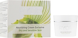 Fragrances, Perfumes, Cosmetics Nourishing Cream for Dry & Sensitive Skin - Ryor Nourishing Cream Exclusive