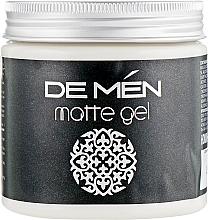 Matte Hair Styling Gel - DeMira Professional DeMen Matte Gel — photo N2