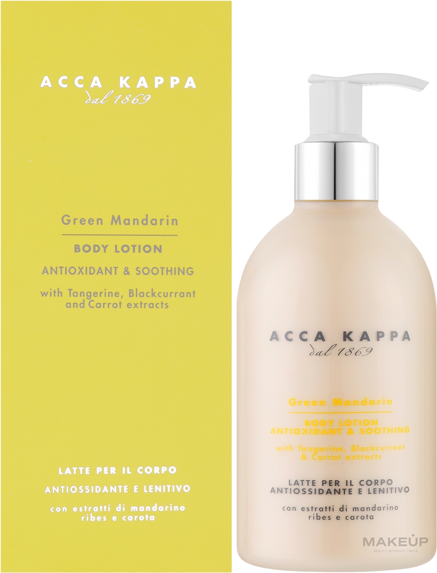 Body Lotion - Acca Kappa Green Mandarin Body Lotion — photo 300 ml