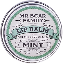 Lip Balm - Mr. Bear Family Lip Balm Mint — photo N2