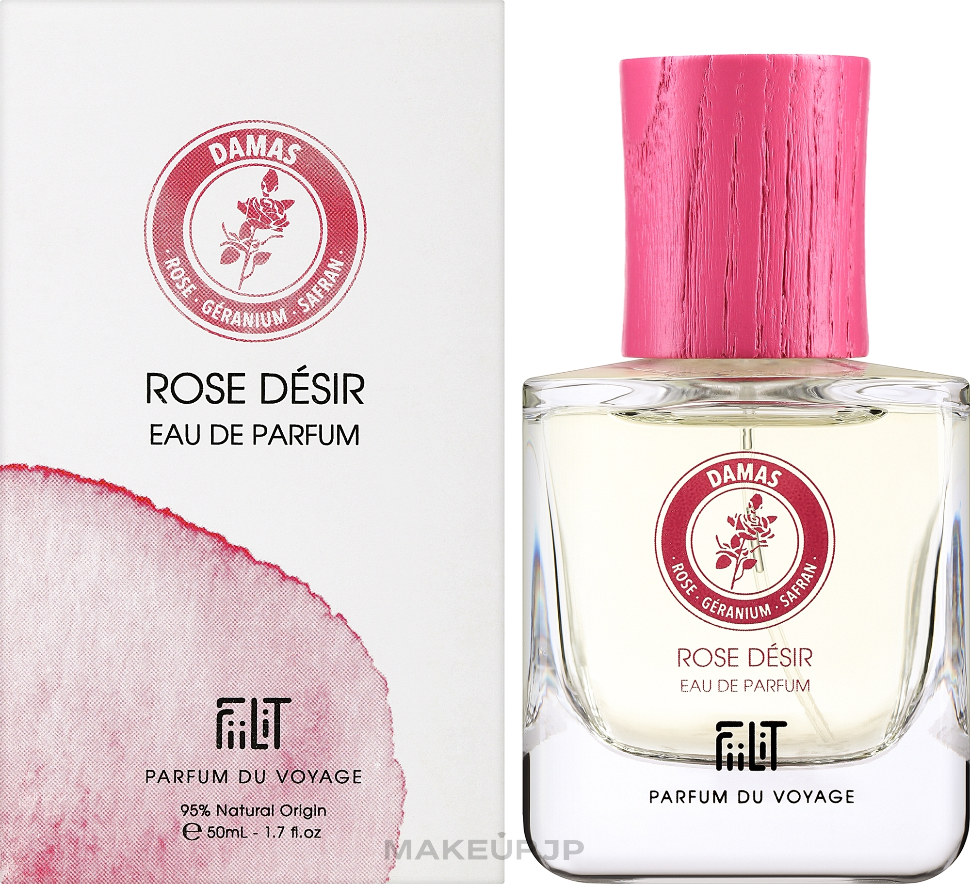FiiLiT Rose Desir Damas - Eau de Parfum — photo 50 ml