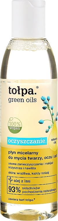 Micellar Face Water - Tolpa Green Oils Micellar Water — photo N1