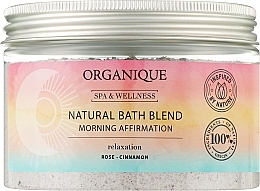 Fragrances, Perfumes, Cosmetics Aromatic Bath Blend 'Rose & Cinnamon' - Organique Spa & Wellness Affirmation Of The Day