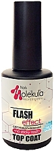 Reflective No Wipe Top Coat - Nails Molekula Top Coat Flash Effect — photo N10