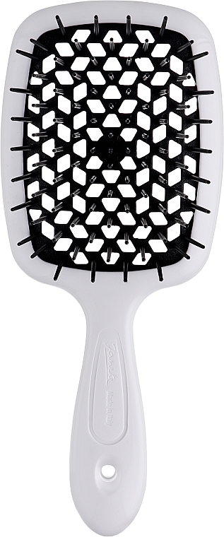 Hair Brush, black & white - Janeke Superbrush — photo N1