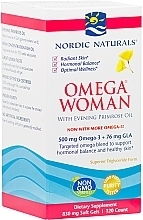 Women Evening Primrose Dietary Supplement "Omega-3" - Nordic Naturals Omega — photo N2