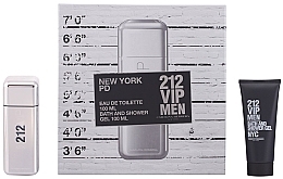 Fragrances, Perfumes, Cosmetics Carolina Herrera 212 VIP Men - Set (edt/100ml + sh/gel/100ml)