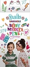 Body & Face Marker Pens, 6 pcs. - Snails Body Marker Pens — photo N1
