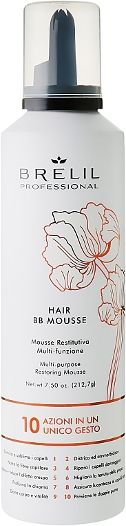 Multifunctional Hair Mousse - Brelil Bio Traitement Beauty Hair BB Mousse — photo N4