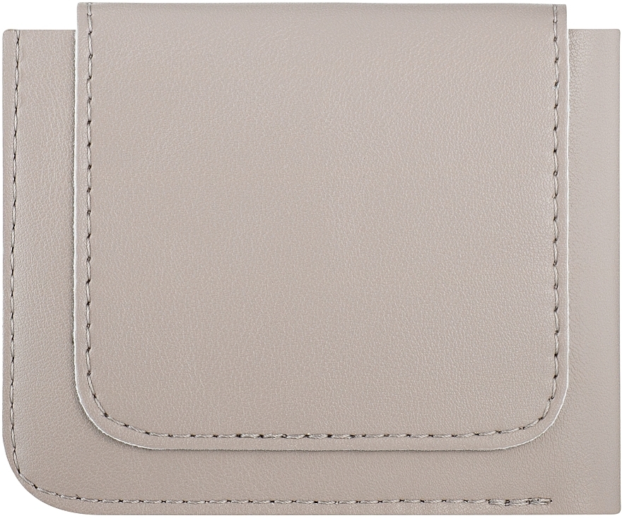 Taupe Wallet in Gift Box "Classy" - MAKEUP Bi-Fold Wallet Taupe — photo N3