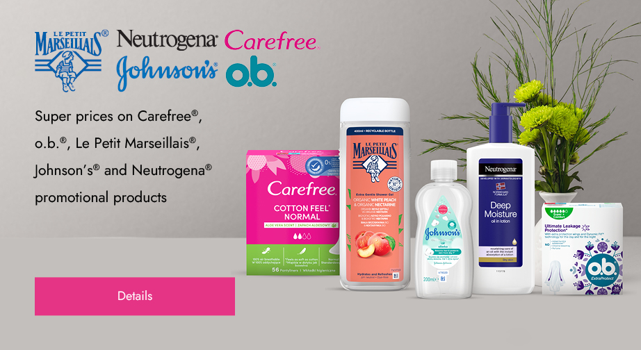 Special Offers from Listerine, Neutrogena, Le Petit Marseillais, Johnson’s® Baby, Carefree, O.b. 