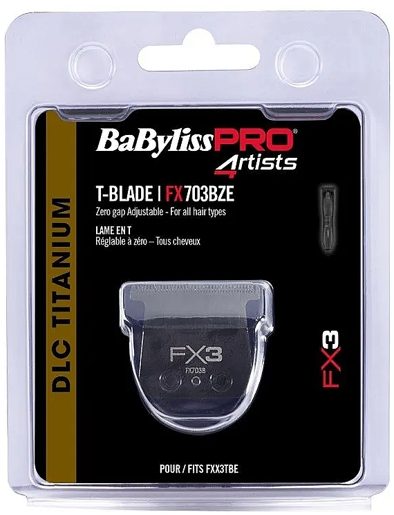 FX703BZE Blade Attachment - BaByliss PRO FX707B2ZE Lame Graphite — photo N2