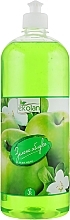 Liquid Soap "Green Apple", push-pull - EkoLan — photo N1