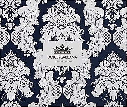 Dolce&Gabbana K - Set (edp/100ml + sh/gel/50ml + after/sh/balm/50ml) — photo N1