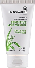 Night Face Cream - Living Nature Sensitive Night Moisture Cream — photo N5