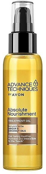 Absolute Nourishment Hair Oil - Avon Advance Techniques Absolute Nourishment Treatment Oil — photo N10