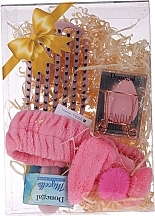 Fragrances, Perfumes, Cosmetics ギフトセット、バージョン2 - Donegal Pink (brush + hair band + sponge)	